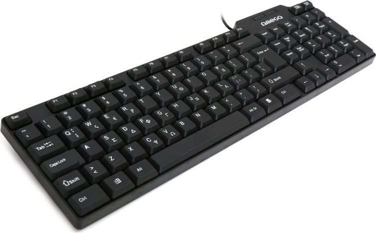 Tastierë Omega OK-05 (OK05TGR), e zezë, GR