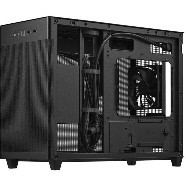 Kutia PC Asus Prime AP201, micro ATX, mesh, e bardhë