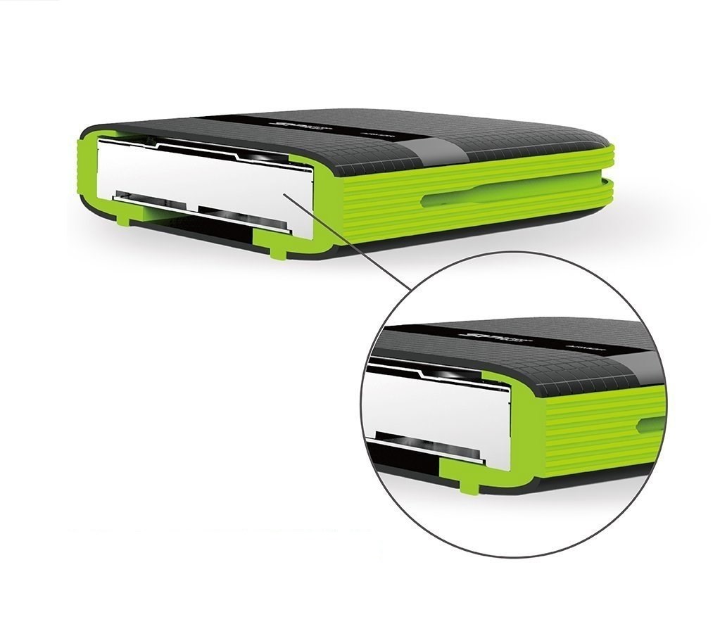 Hard disk i jashtëm Silicon Power Armor A60, 1TB, USB 3.1, i zi