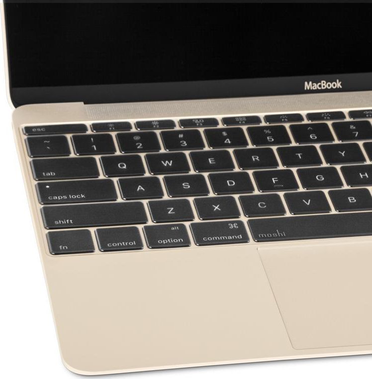 Mbrojtëse tastiere Moshi ClearGuard 12 për MacBook 12/MacBook Pro 13 pa Touch Bar, transparente