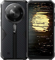 Telefoni Fossibot F105, smartphone i qëndrueshëm, i zi