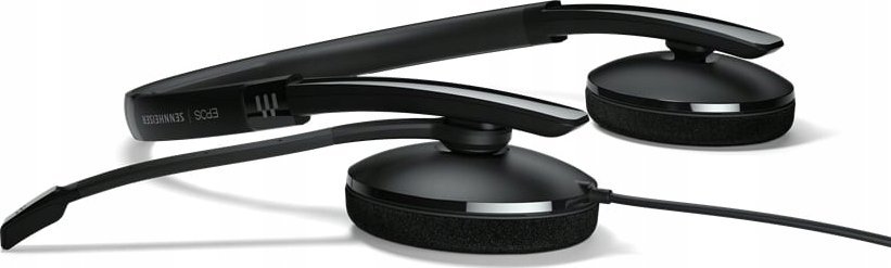 Headset EPOS ADAPT 160 USB II, me kabllo, me mikrofon me anulim zhurme, i zi