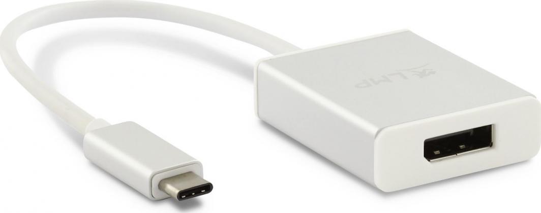 Përshtatës USB LMP USB C në DisplayPort, 4K UHD, argjendtë