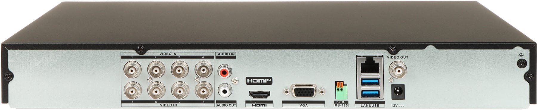 Video regjistrues DVR Hikvision IDS-7208HUHI-M2/X, 8 kanale, AcuSense, i zi