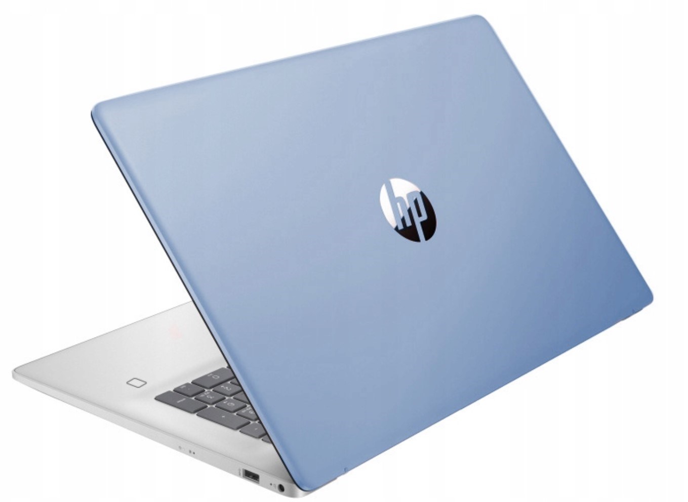 Laptop HP 17-cn0613ds, 17.3", QuadCore N4120, 8GB RAM, 256GB SSD,i kaltër/i argjendtë