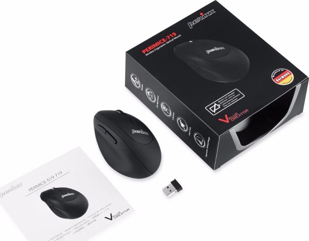 Maus Perixx Perimice-719, wireless, USB, i zi
