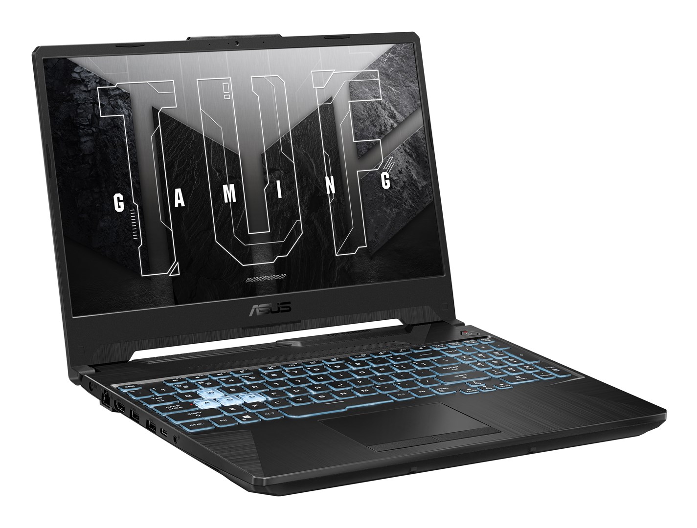 Laptop ASUS TUF Gaming A15 (FA506NC‑HN006), 15.6" Full HD, AMD Ryzen 5 7535HS, 8 GB DDR5, 512 GB SSD, NVIDIA GeForce RTX 3050, i zi