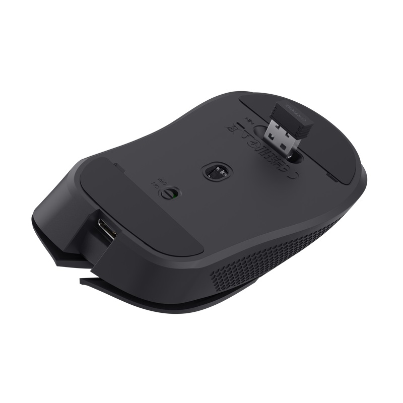 Глушец TRUST GXT 923 YBAR, црн