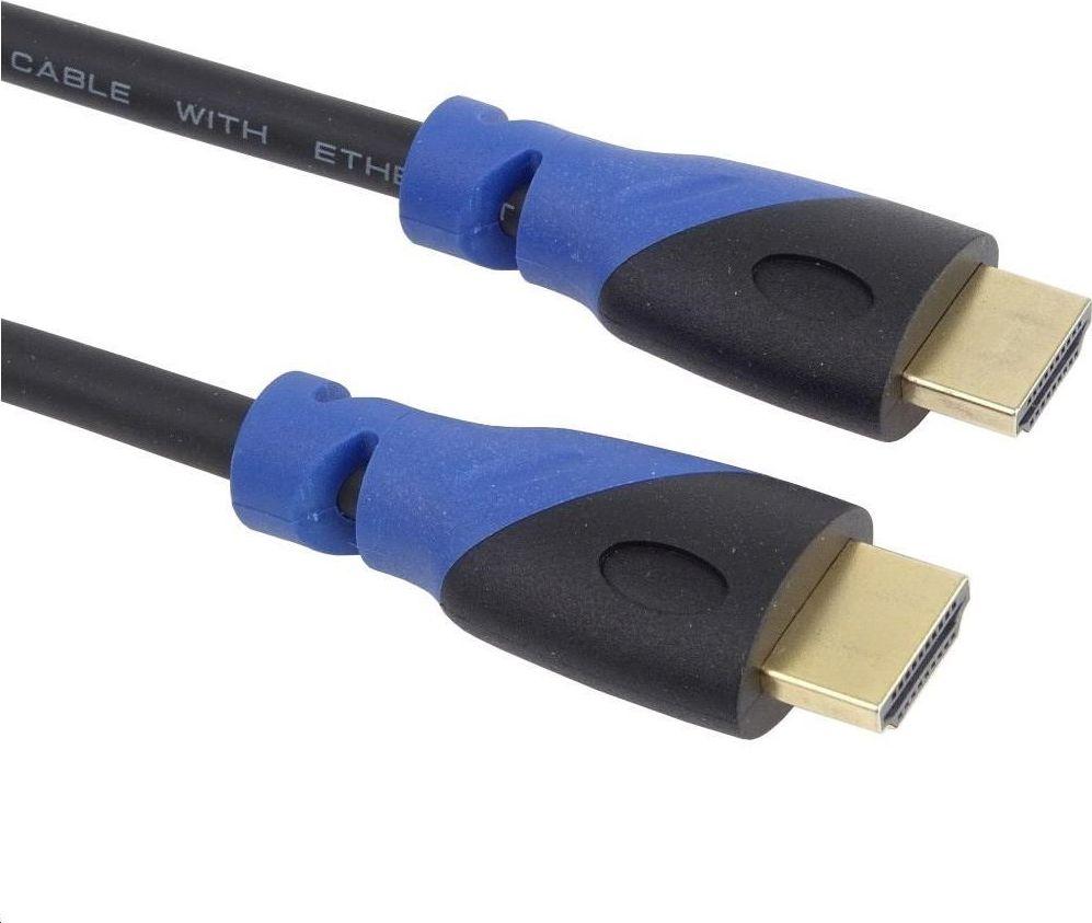 Kabllo HDMI PremiumCord Ultra HDTV 4K, 2.0b, 2m, e zezë 4