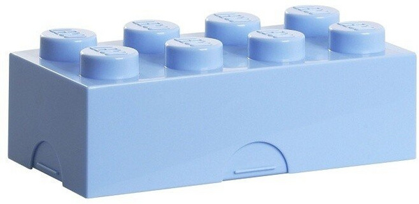 Kuti ushqimi LEGO, e kaltër e çelët