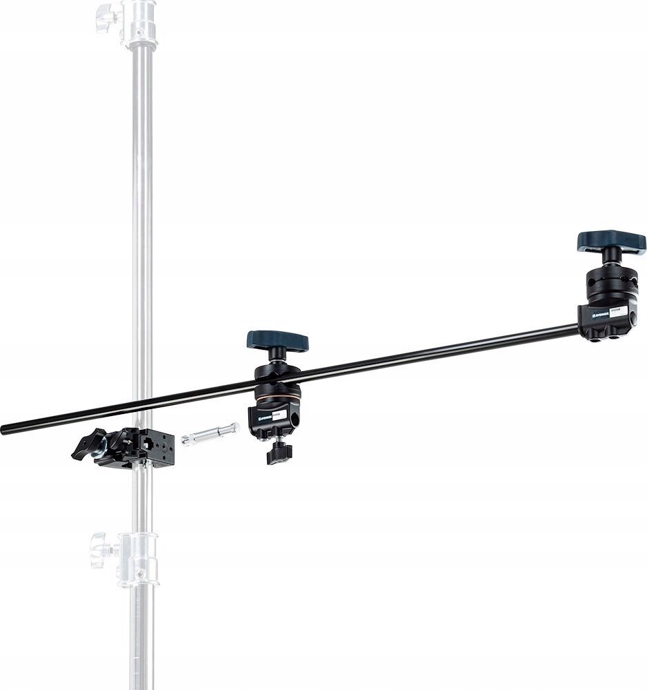 Set mbajtës për scrim Avenger D800Kit, grip head, adapter 16mm, i zi