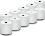 Rrolë termike Qoltec, 57x40 mm, 55 g/m², e bardhë