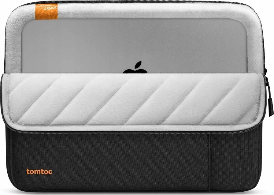 Mbulesë laptopi Tomtoc Defender A13, 16", rezistente ndaj goditjeve, e zezë