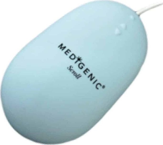 Maus mjekësor KEION Medical Mouse, me kabllo USB, IP68, silikon, i bardhë