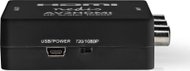 Adapter video Nedis, RCA në HDMI, Full HD 1080p, anthracite