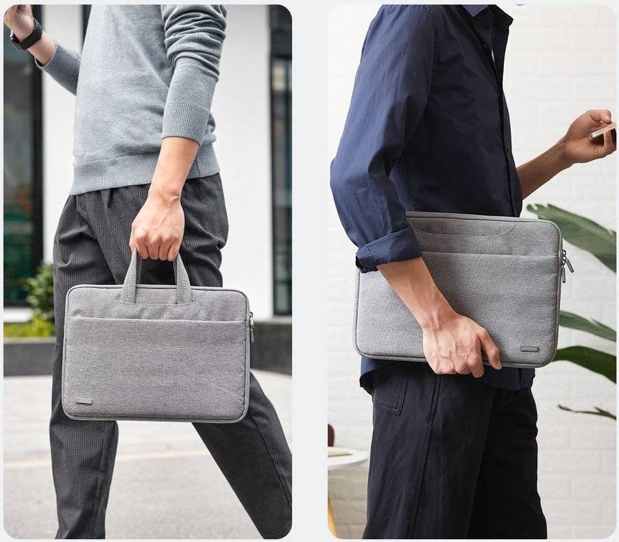 Çantë laptopi Ugreen Bag 13, 13", rezistente ndaj ujit, gri