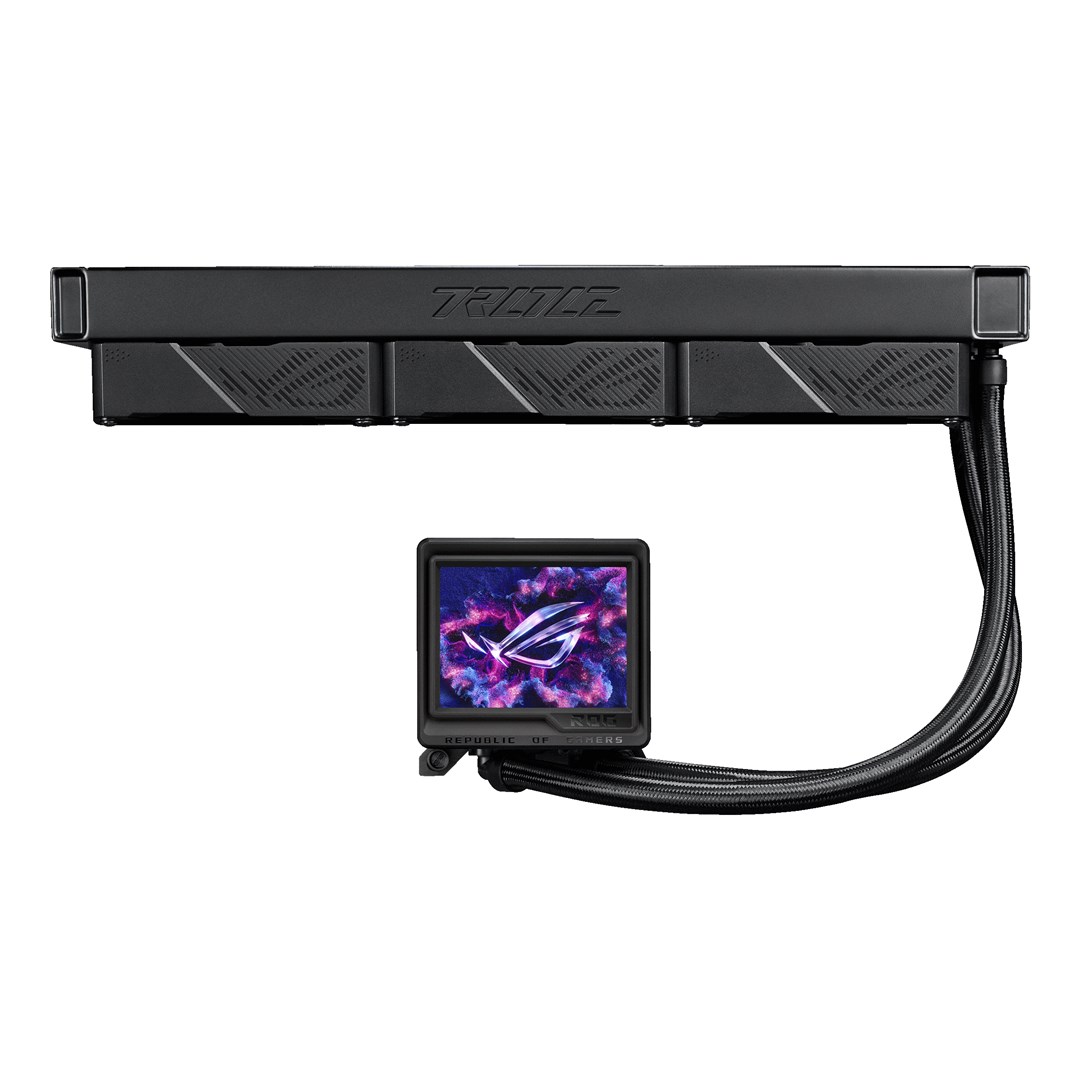 Ftohës liquid AIO ASUS ROG Ryujin III 360 ARGB Extreme, 360mm, LCD 3.5", i zi