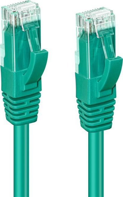 Kabllo rrjeti Microconnect CAT6A UTP, 0.3m, e gjelbër