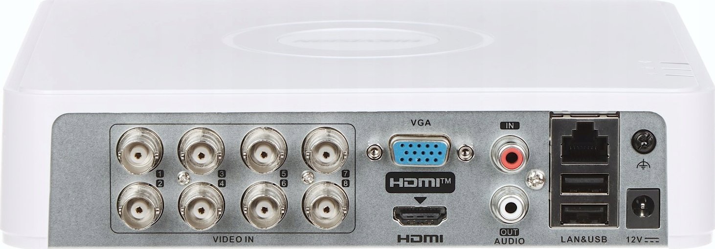 Рекордер за сигурност Хиквижн IDS-7108HUHI-M1/S, 8 канали, AHD HD CVI HD TVI CVBS TCP/IP, црн