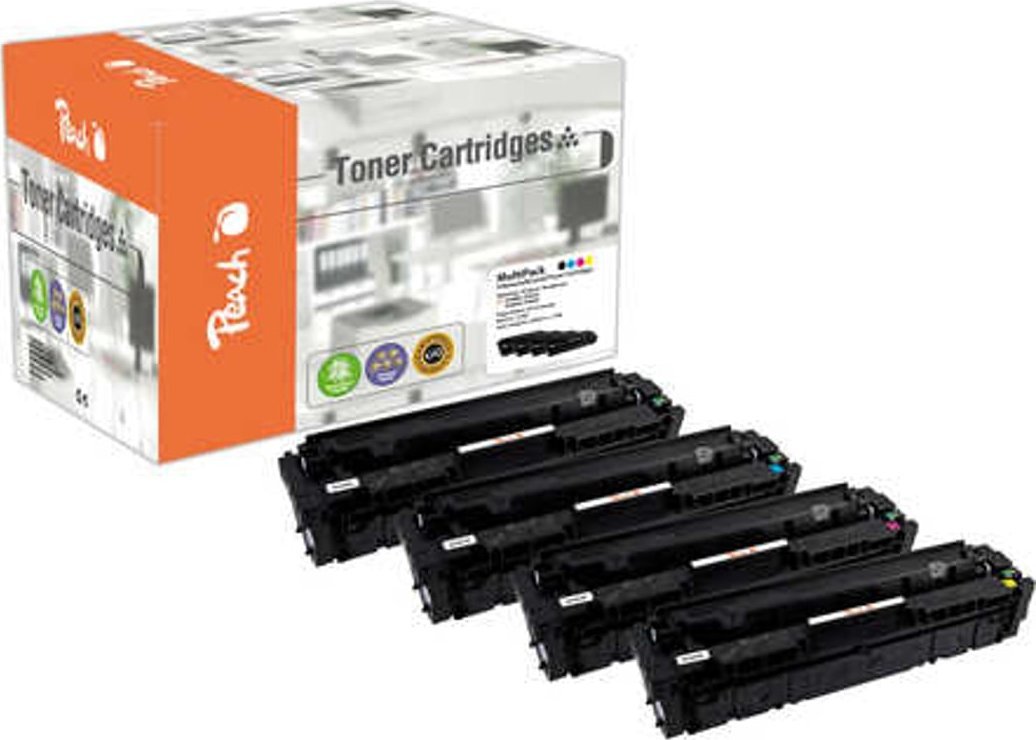 Set tonerësh Peach PT707, 4 copë, 6500 faqe i zi, 5000 faqe ngjyrë