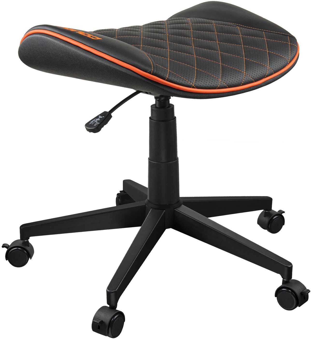Karrige gaming Cougar 3MCROORB.0001, deri 120kg, e rregullueshme, e zezë portokalli