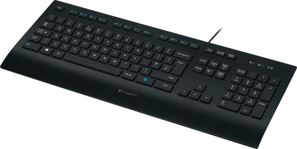 Tastierë Logitech K280e, USB, layout QWERTZ gjerman, e zezë