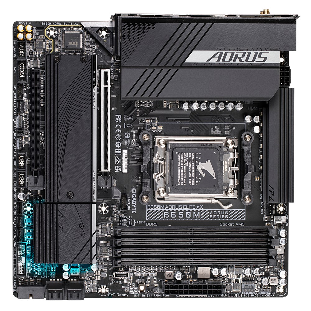 Pllakë amë Gigabyte B650M AORUS ELITE AX