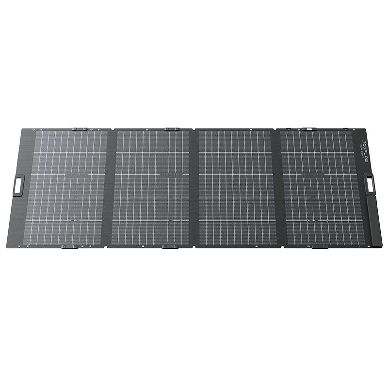 Panel diellor EcoFlow 400W NextGen Lightweight, palosës, i zi