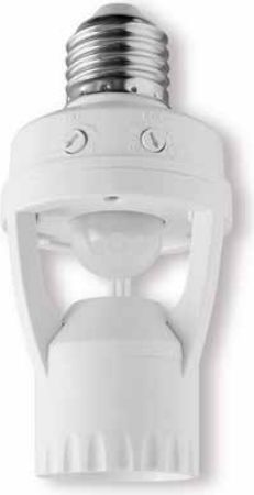 Senzor lëvizjeje GTV CR-6, E27, 60W 220-240V, kënd 360°