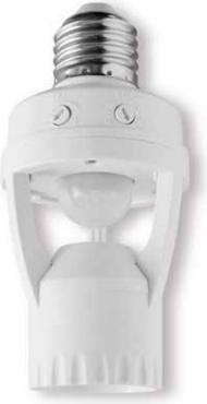 Senzor lëvizjeje GTV CR-6, E27, 60W 220-240V, kënd 360°