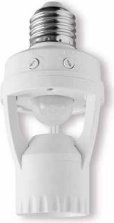 Senzor lëvizjeje GTV CR-6, E27, 60W 220-240V, kënd 360°