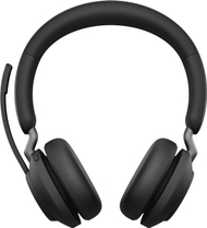 Kufje Jabra Evolve2 65 USB, stereo UC, me mikrofon, të zeza