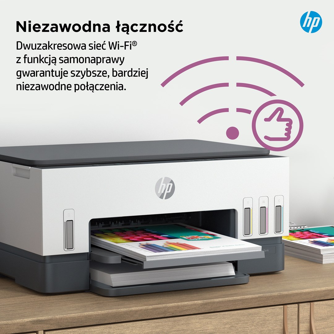 Printer multifunksional HP Smart Tank 670, inkjet, WiFi, i bardhë