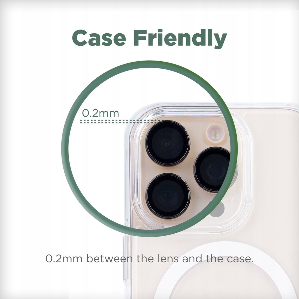 Mbrojtëse lente Mobile Origin Easy Lens Guard, për iPhone 15, e zezë