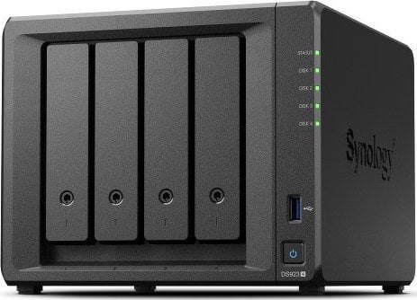 Server NAS Synology DiskStation DS923+, Ryzen Embedded R1600, 4GB RAM, pa disk, i zi