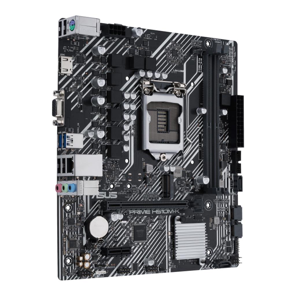 Pllakë amë ASUS PRIME H510M-K, Intel LGA 1200, DDR4, Micro ATX