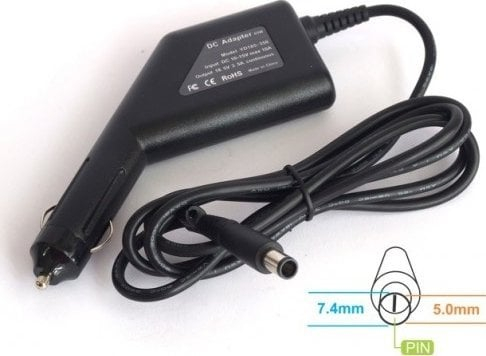Karikues makine për laptop Energy4U CA07, 65W, 18.5V 3.5A, i zi