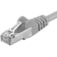 Kabllo rrjeti Ethernet CAT6a S FTP, RJ45, 5 m, bakër 100, e hirtë