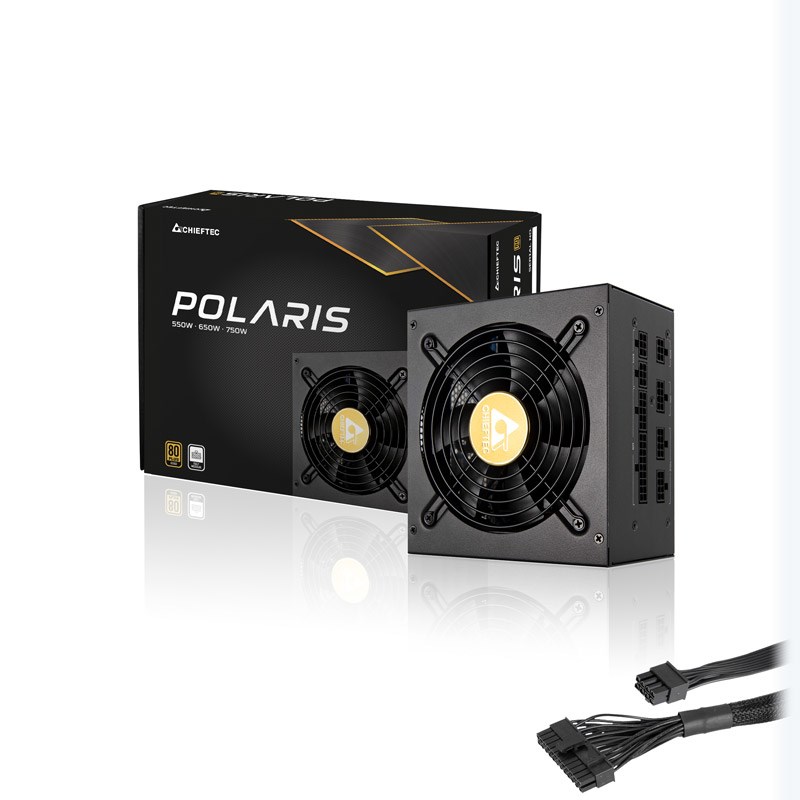 Furnizues me energji Chieftec Polaris, 650W, 80 PLUS Gold, PS/2, i zi