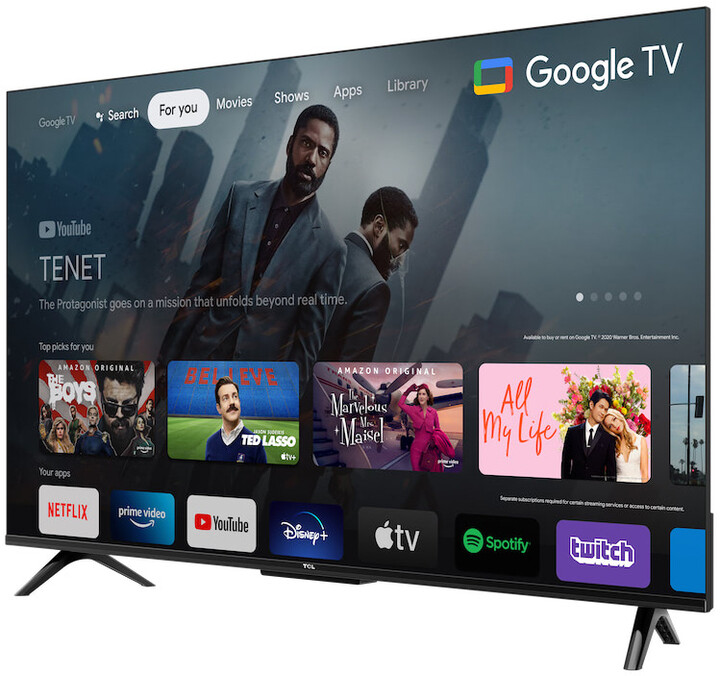 Televizor TCL 43P635, 43" (108cm), 4K UHD, i zi