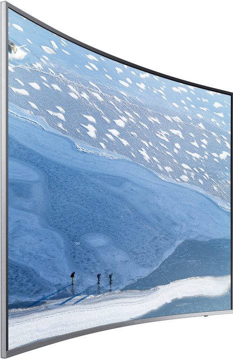 Televizor Samsung UE55KU6502, i zi - argjendtë