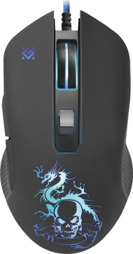Maus lojërash Defender Sky Dragon GM-090L, 3200 dpi, me kabllo, i zi