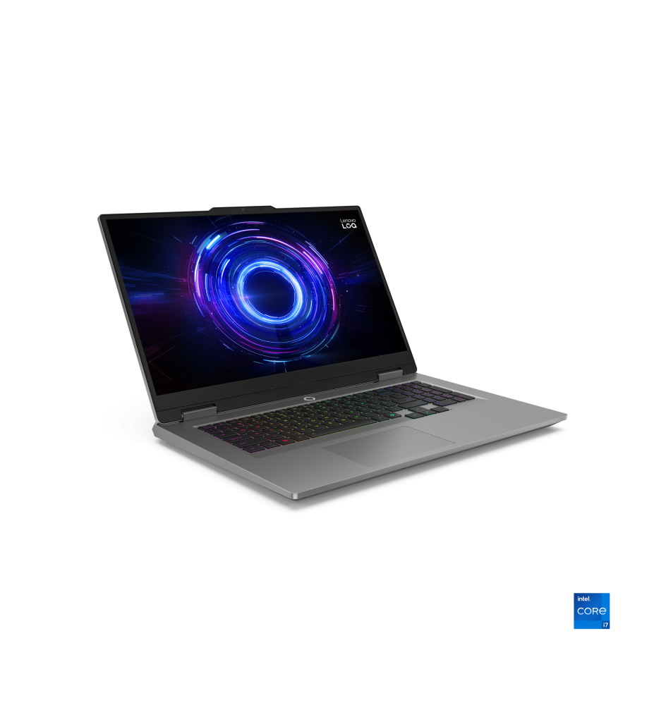 Laptop gaming Lenovo LOQ 17IRX10, 17.3" FHD 165Hz, i7 gjenerata 14, 32GB RAM, 1TB SSD, gri
