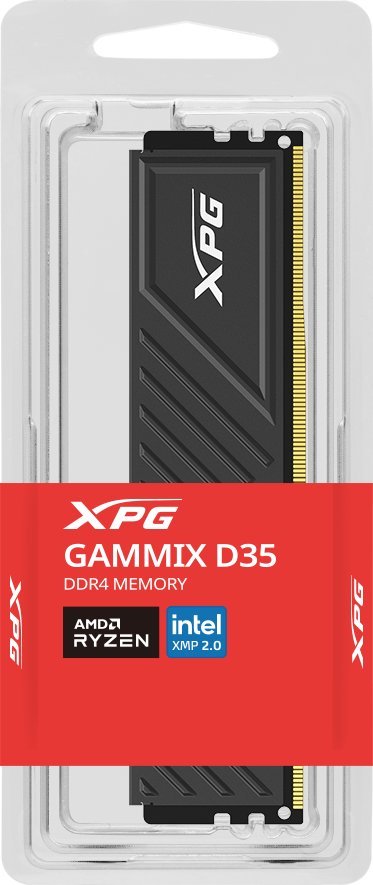 Memorie ADATA XPG Gammix D35, DDR4, 16 GB, 3200 MHz, CL16, AX4U320016G16A-SBKD35