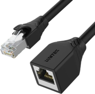 Kabllo zgjatues Ethernet Unitek C1896BK-2M, RJ45 M-F, Cat.6 STP, 2m, i zi
