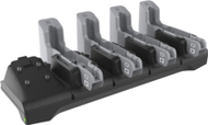 Bazë karikimi Zebra CRD-ET4X-4S8I1-01, 4 slote, për tablet Zebra ET40 ET45 8", e zezë gri