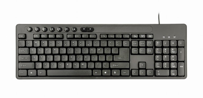 Set tastierë dhe maus Gembird KBS-UM-04, USB, i zi