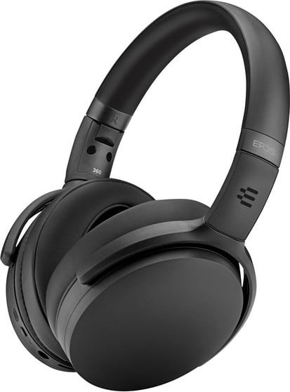 Kufje me valë EPOS Adapt 361, Bluetooth, ANC, me dongle USB C, të zeza