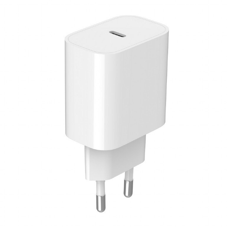 Karikues USB Baseus TA UC PD20 01, 20W, 1x USB C, i bardhë