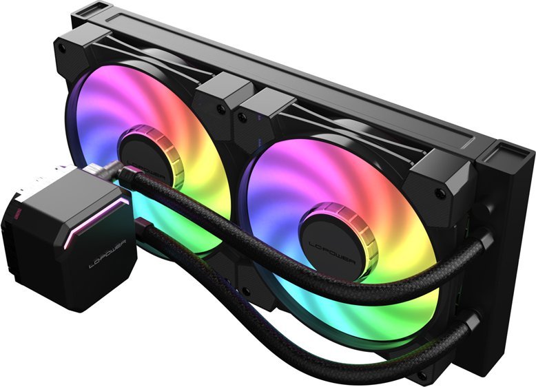 Sistem ftohës ujor LC-Power LC-CC-280-B-ARGB, 280mm, ARGB, i zi